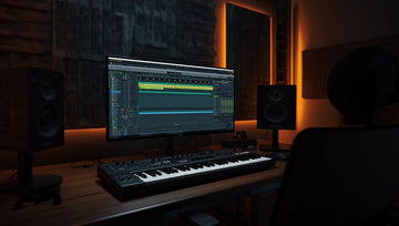 Best drum plugin for FL Studio – AMPlify interface showing drum controls and sound design features.