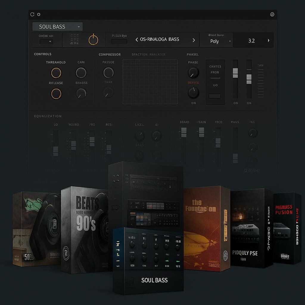 Soul Bass Plugin + 6 Pro Sound Kits