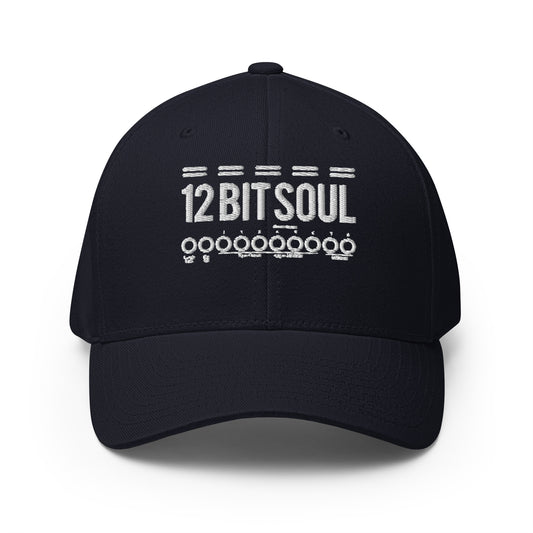 Black Structured Twill cap