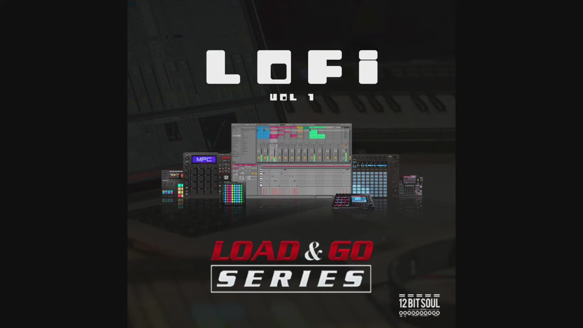 Lofi Vol. 1 Video, Lo-Fi Load and Go Sound Kit for Akai and MASCHINE with gritty hip hop drums and preloaded pads for instant Lo-Fi production.


