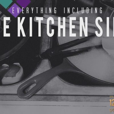 The Kitchen Sink sample pack by Divided Souls Entertainment. Includes unique percussion sounds and loops made from kitchen objects for creative sound design.
