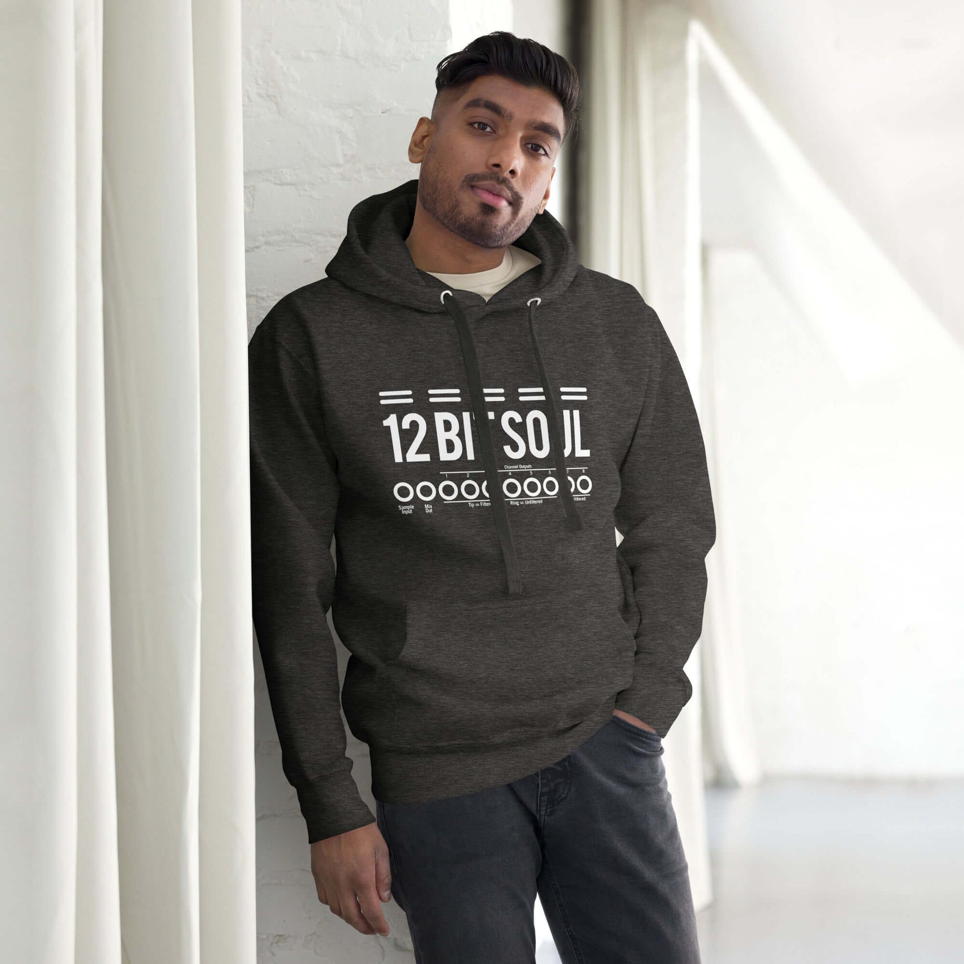12 Bit Soul Cotton Streetwear Hoodie