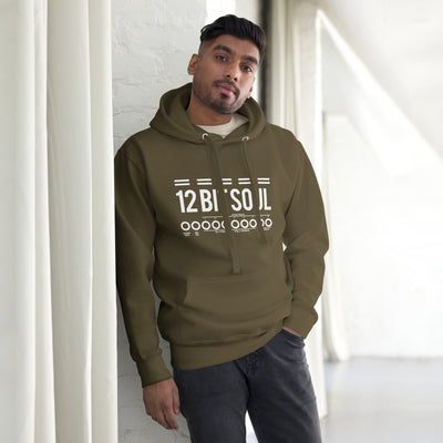 12 Bit Soul premium Cotton Streetwear Hoodie