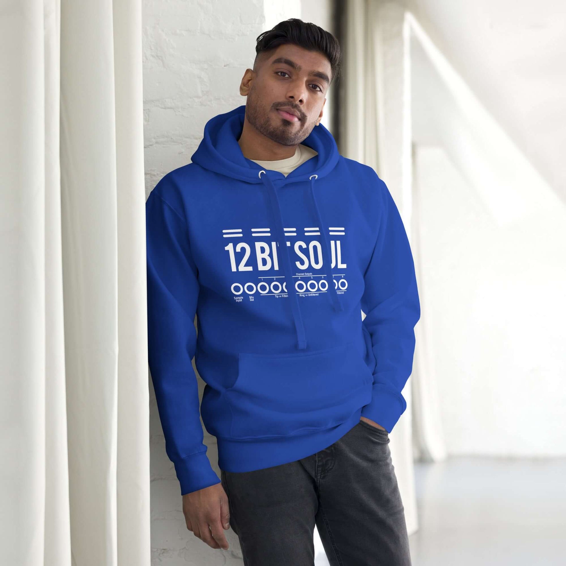 12 Bit Soul soft Cotton Streetwear Hoodie