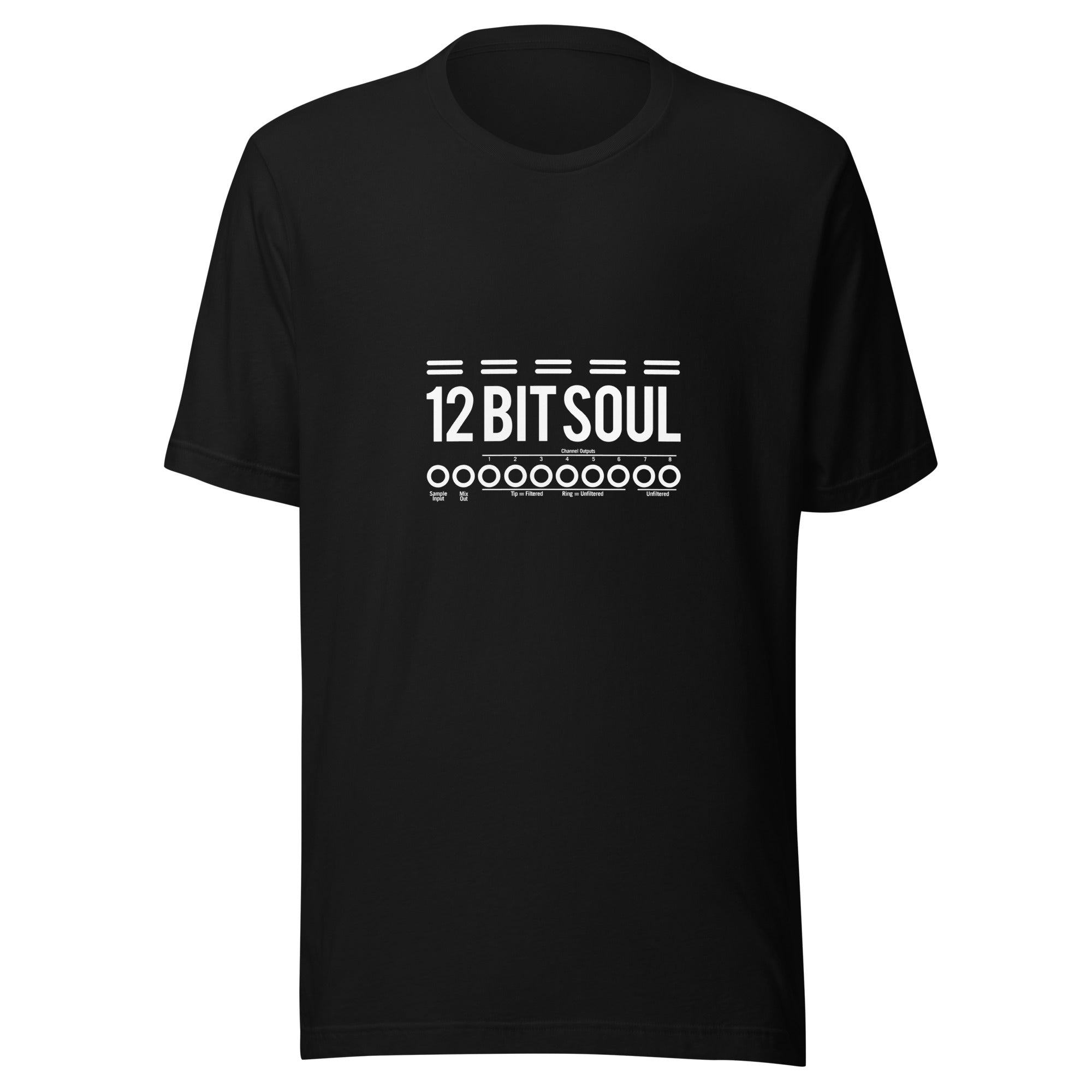 black Unisex Cotton T-Shirt