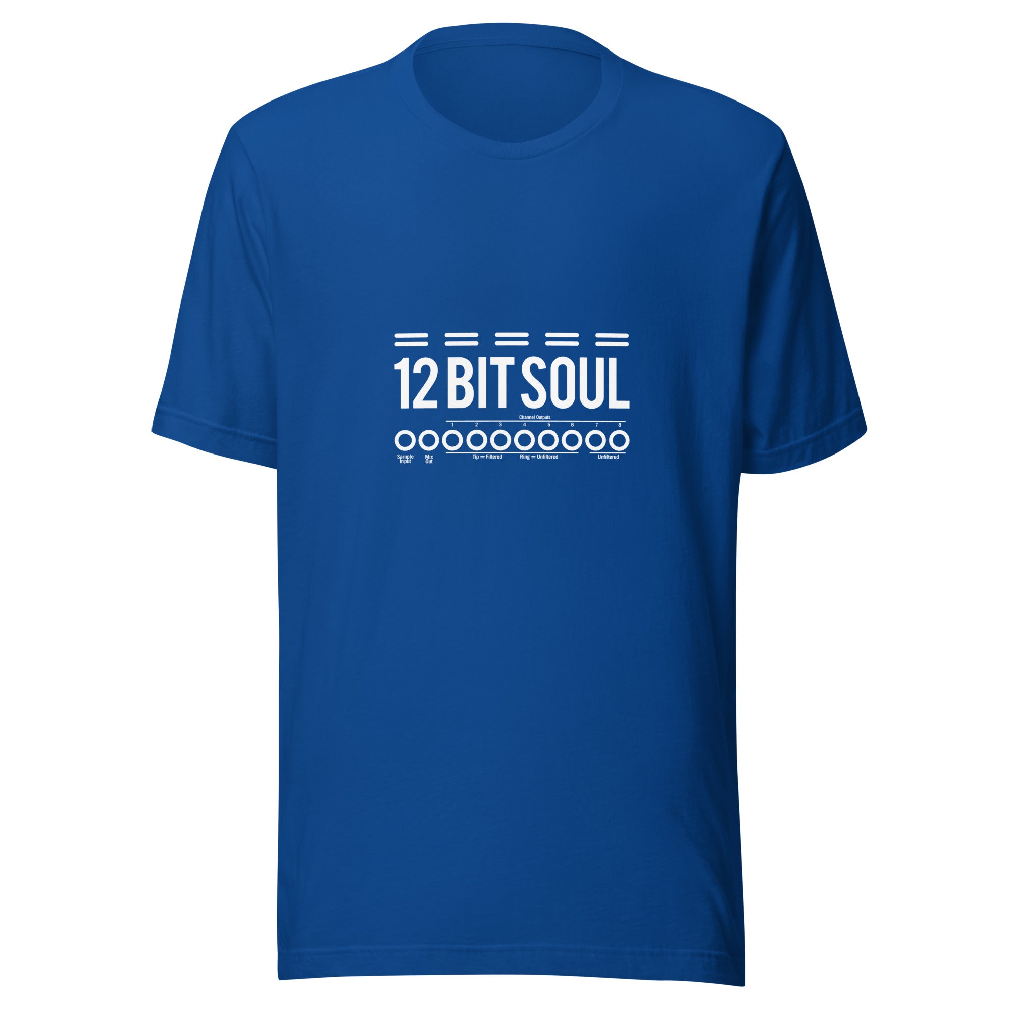 Blue Unisex Cotton T-Shirt